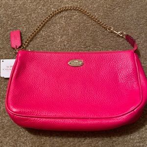 Hot pink Coach purse